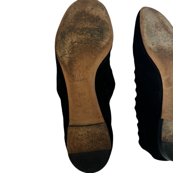 Chloe Lauren scalloped suede ballet flats woman’s SZ. 6 - Picture 11 of 16